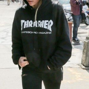 Black Thrasher Hoodie